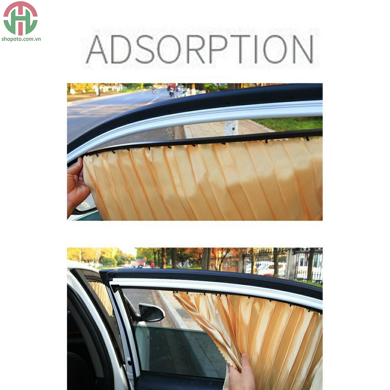 Rèm vải che kính ô tô