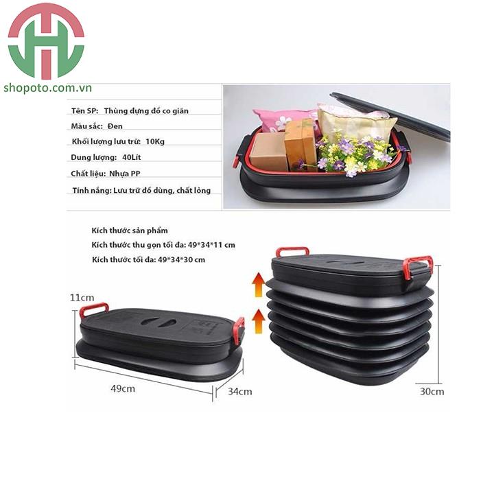 Thùng đựng đồ co giãn cho ô tô