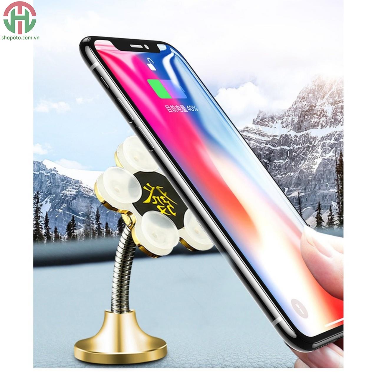 Đế hít điện thoại đặt taplo