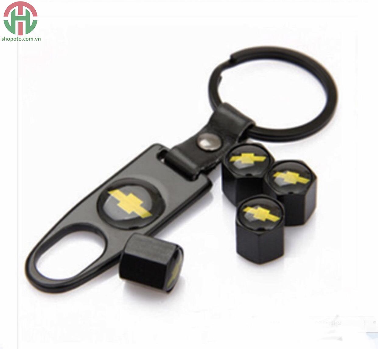 Ốc chụp van lốp logo hãng xe