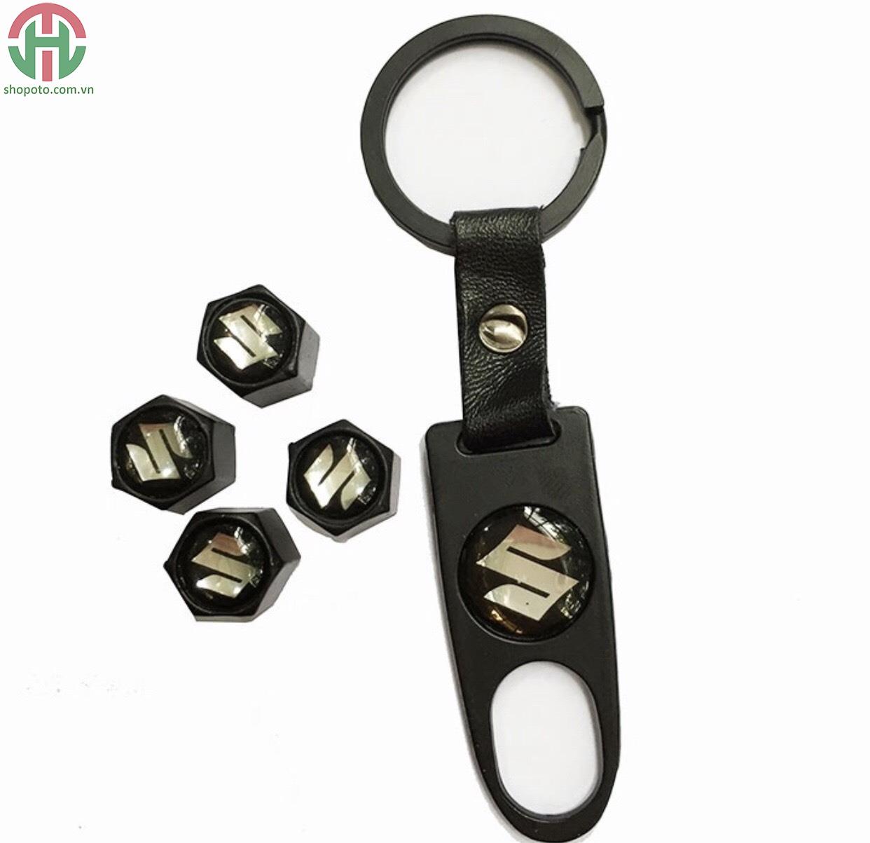 Ốc chụp van lốp logo hãng xe