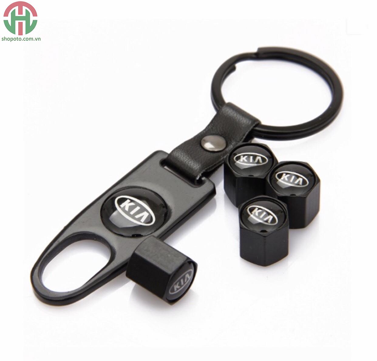 Ốc chụp van lốp logo hãng xe