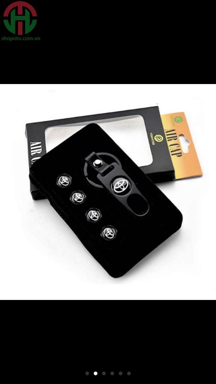 Ốc chụp van lốp logo hãng xe