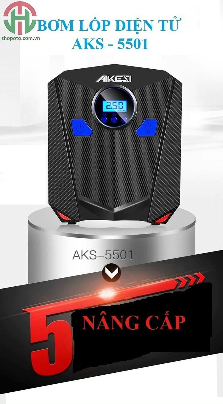 Bơm lốp ô tô Aikesi