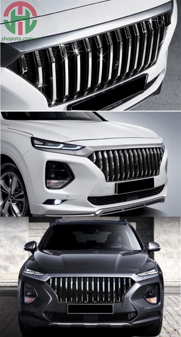Mặt ca lăng độ cho xe Hyundai Santafe 2019