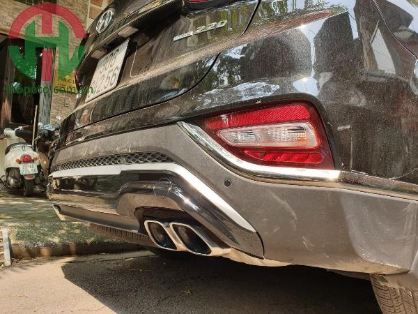 Lippo chia pô ống xả Hyundai Santafe 2019+