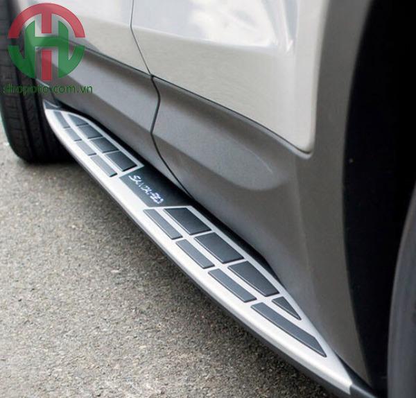Bậc lên xuống Hyundai Santafe 2013+