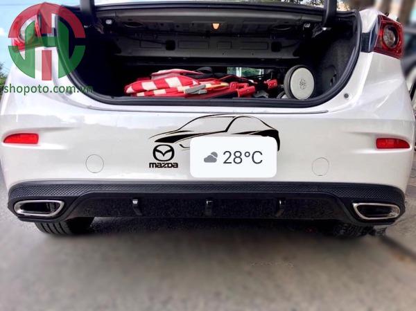 Lippo chia pô ống xả Mazda 3