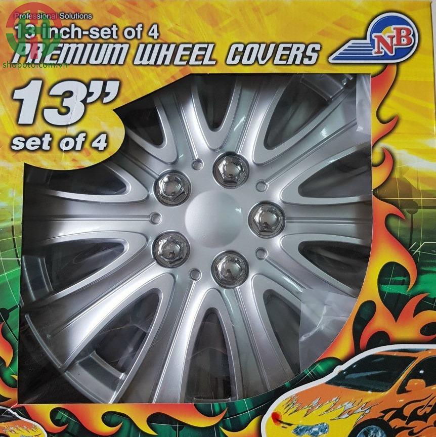 Ốp lazang mâm xe ô tô 13" 14" 15" inches