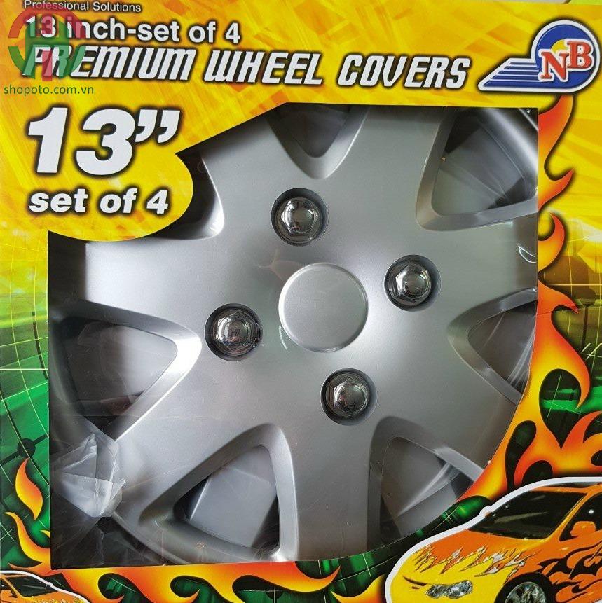 Ốp lazang mâm xe ô tô 13" 14" 15" inches