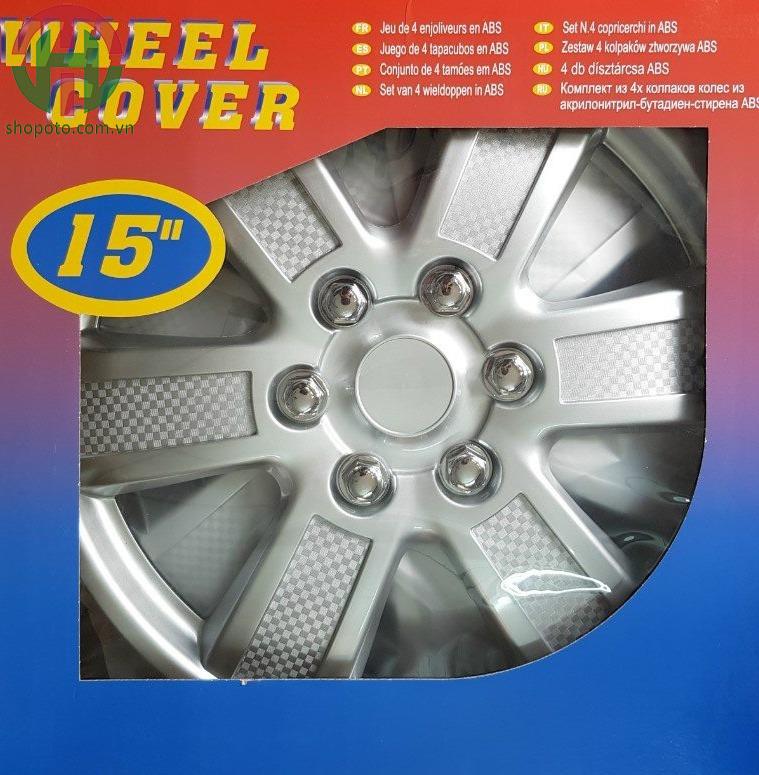 Ốp lazang mâm xe ô tô 13" 14" 15" inches