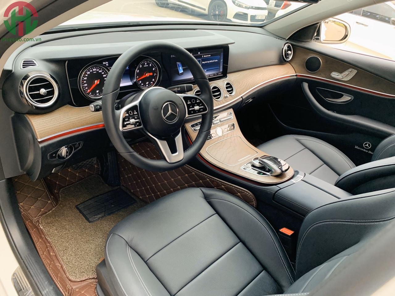 Mercedes E200 Model 2020 màu trắng