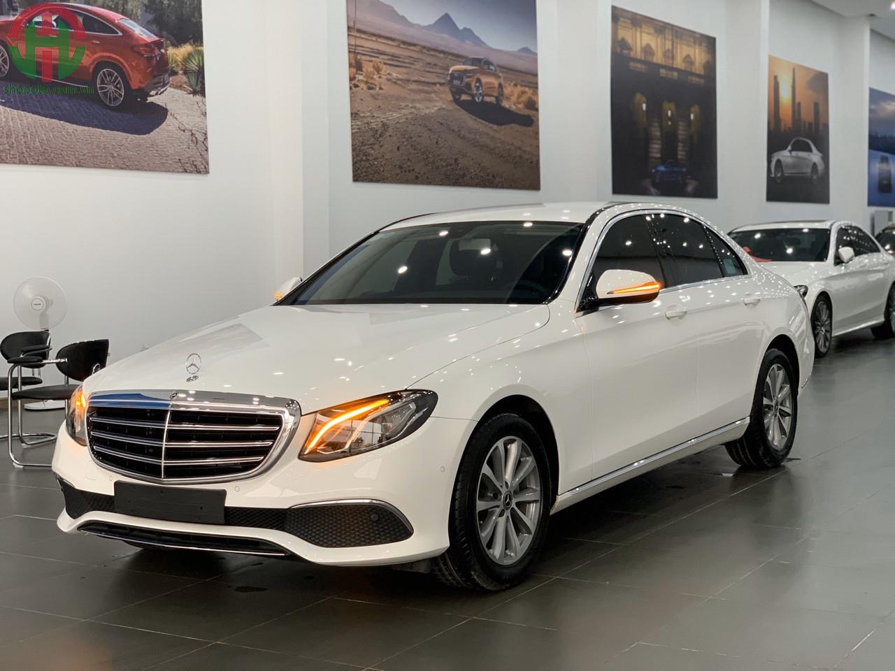 Mercedes E200 Model 2020 màu trắng