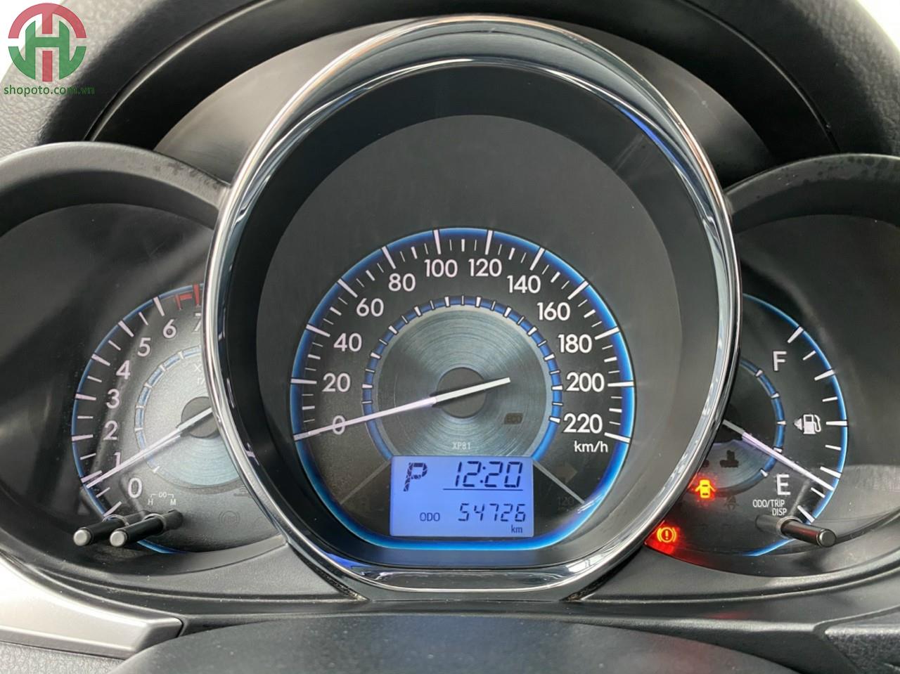 Toyota Vios 1.5 G màu Đen 2015