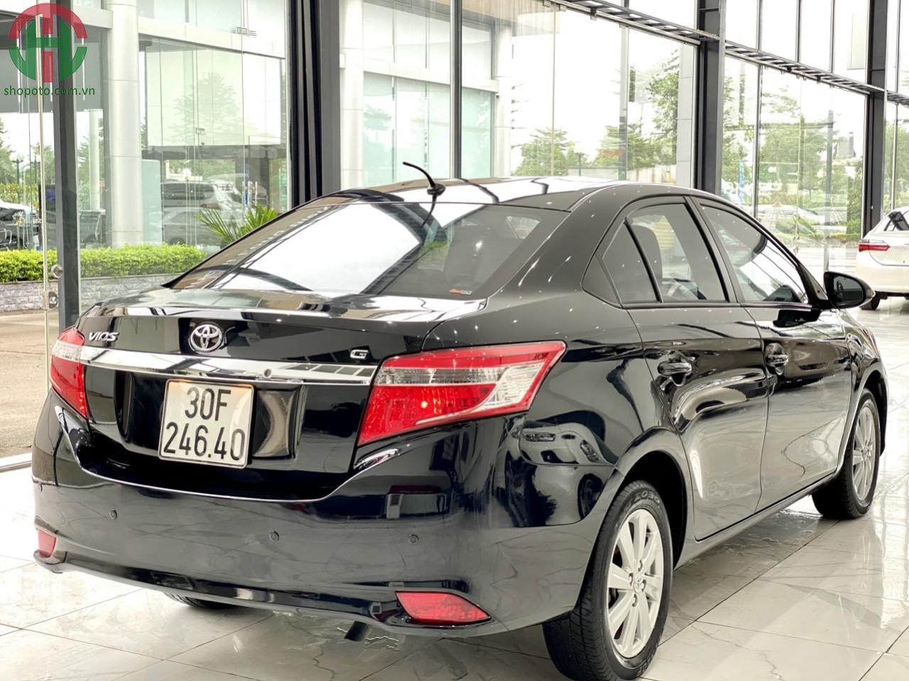 Toyota Vios 1.5 G màu Đen 2015