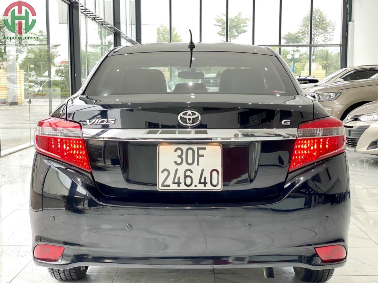 Toyota Vios 1.5 G màu Đen 2015