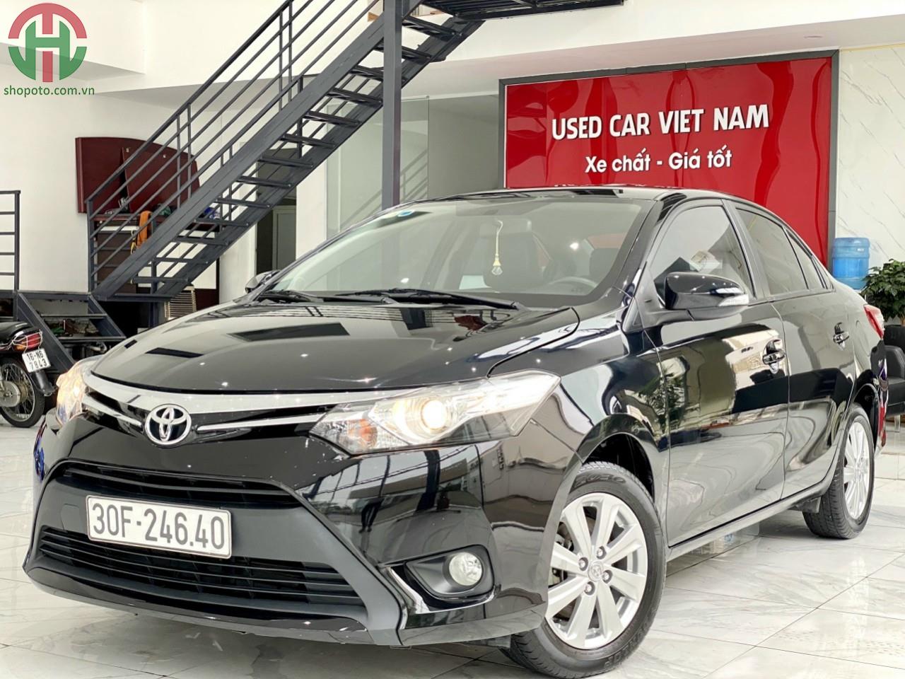 Toyota Vios 1.5 G màu Đen 2015