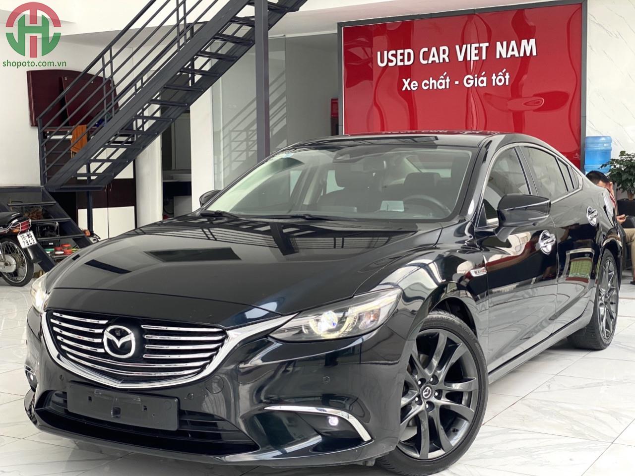 Mazda 6 2.0 AT Premium màu Đen Model 2017