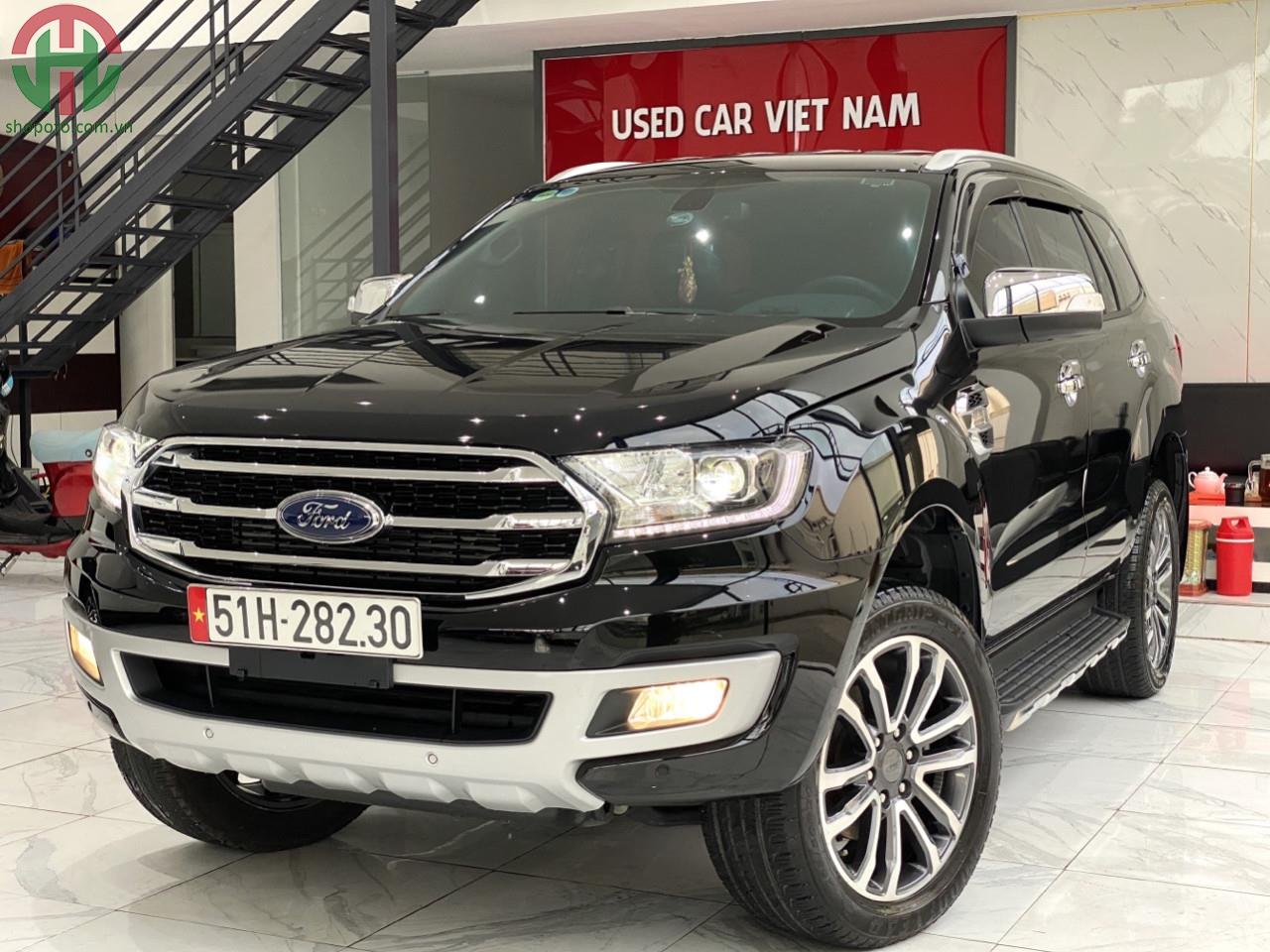 Ford Everest Titanium 2020 Màu đen