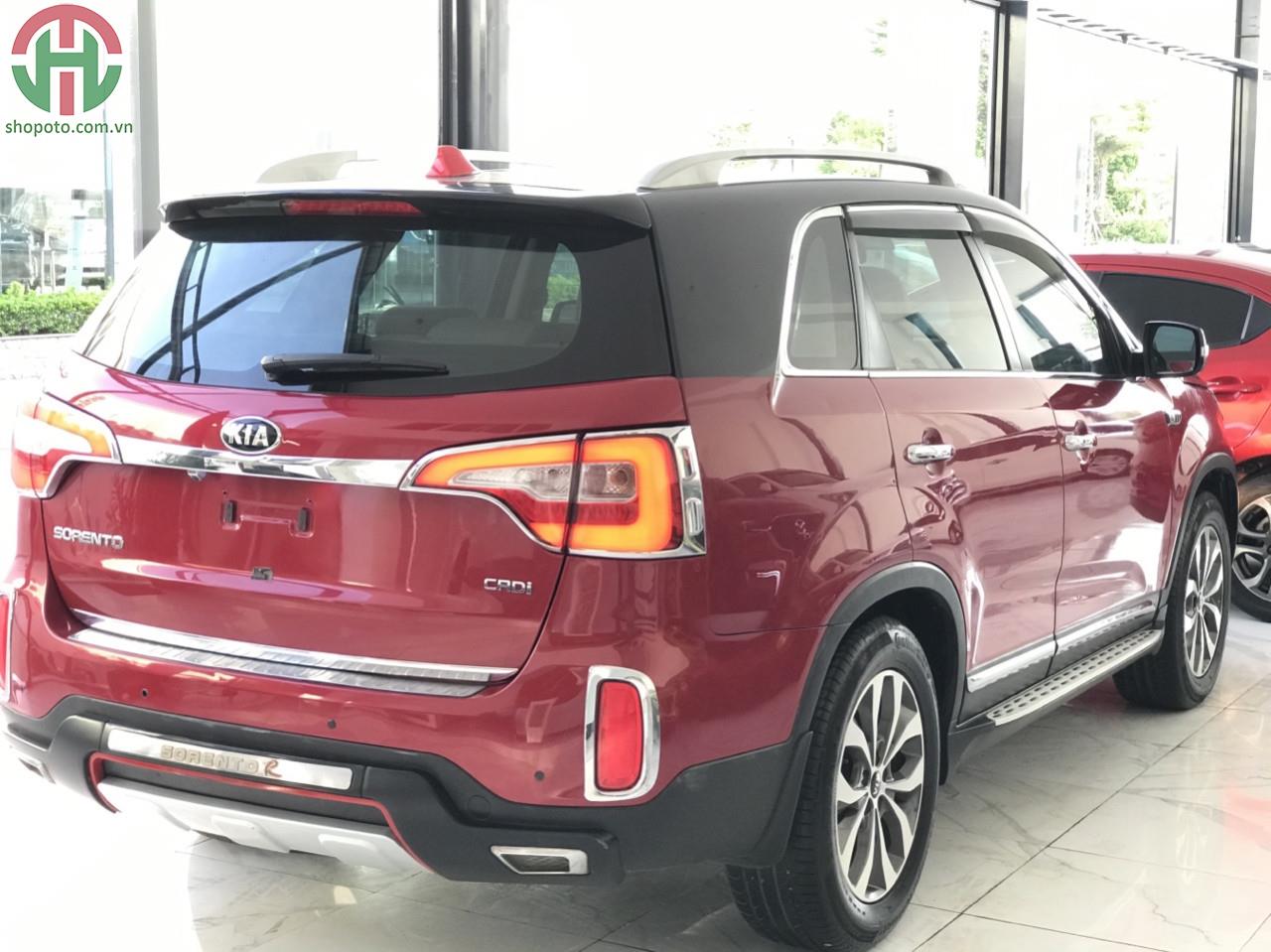 Kia Sorento 2.2 AT 2017 DATH Full Dầu màu Đỏ