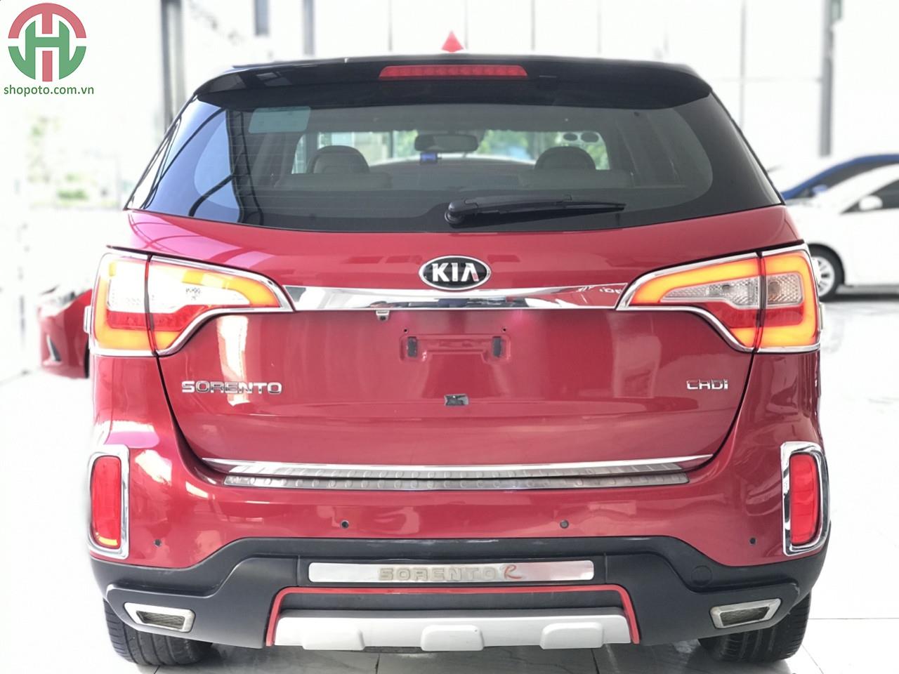 Kia Sorento 2.2 AT 2017 DATH Full Dầu màu Đỏ
