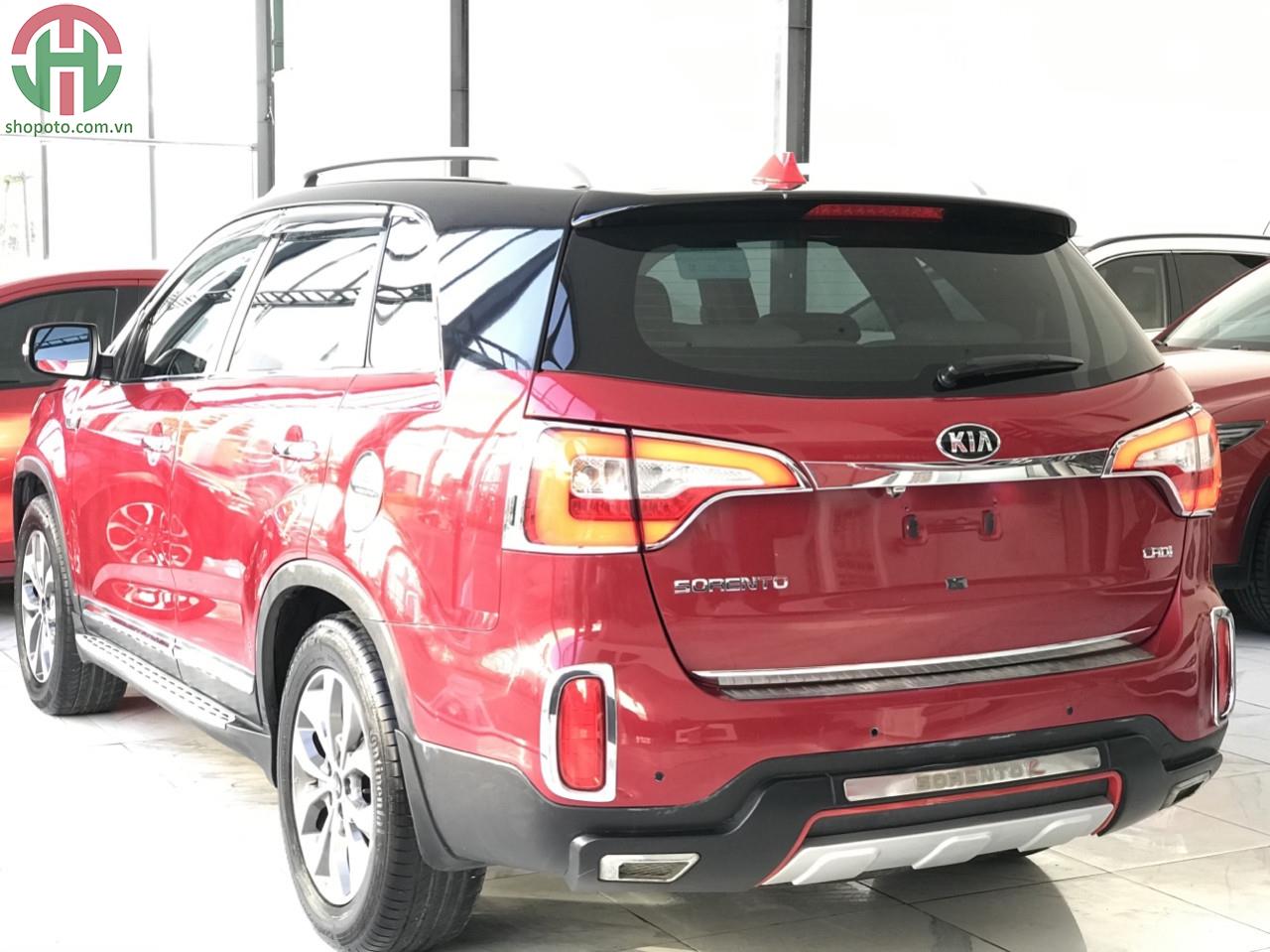 Kia Sorento 2.2 AT 2017 DATH Full Dầu màu Đỏ