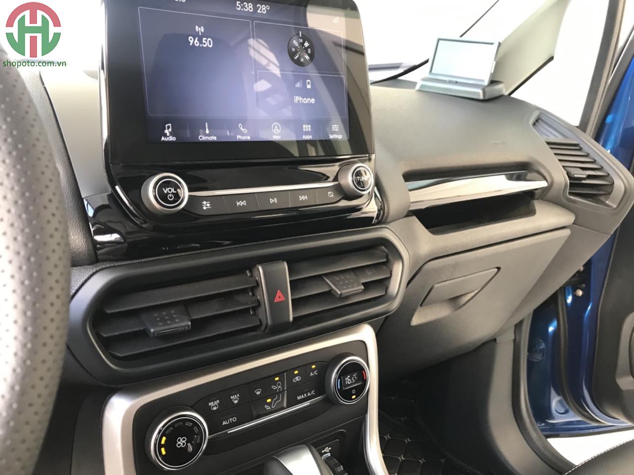 Ford EcoSport 1.5 L 2018 Titanium màu Xanh Thiên Thanh