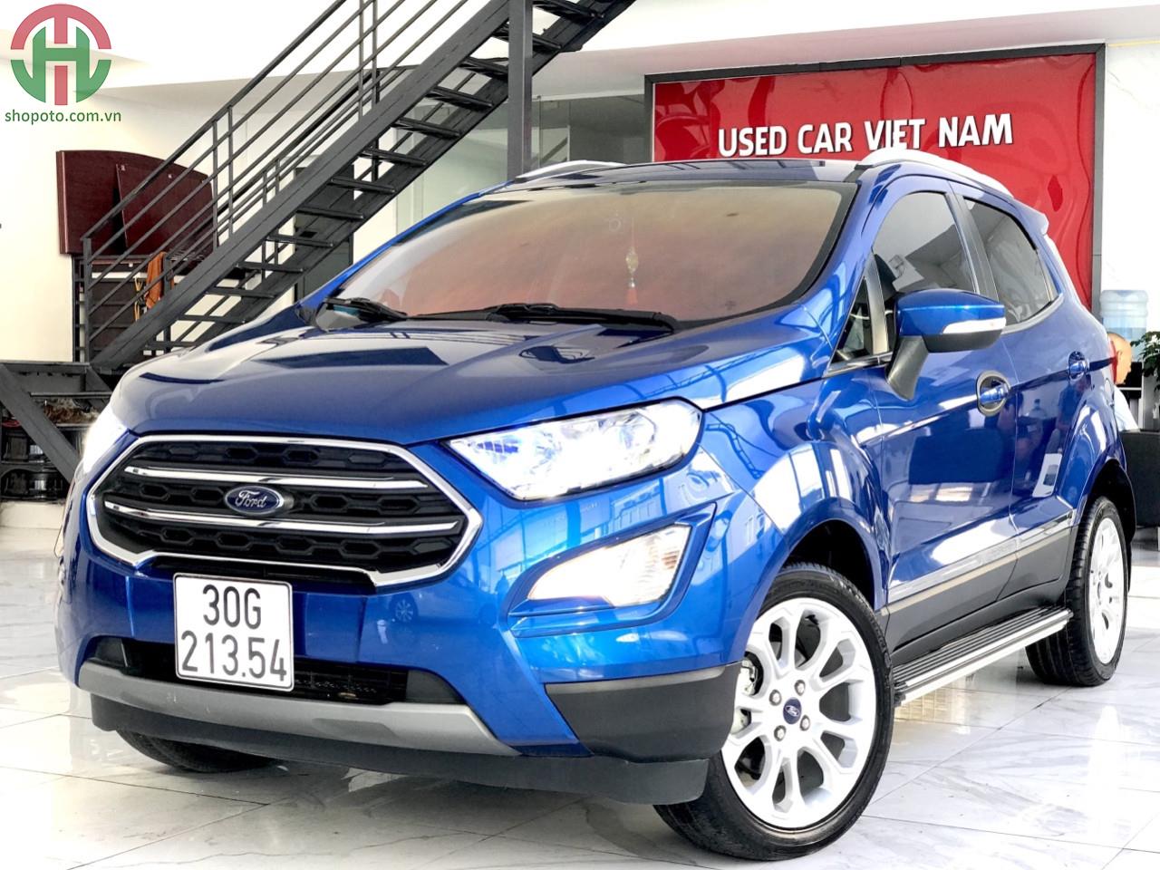 Ford EcoSport 1.5 L 2018 Titanium màu Xanh Thiên Thanh