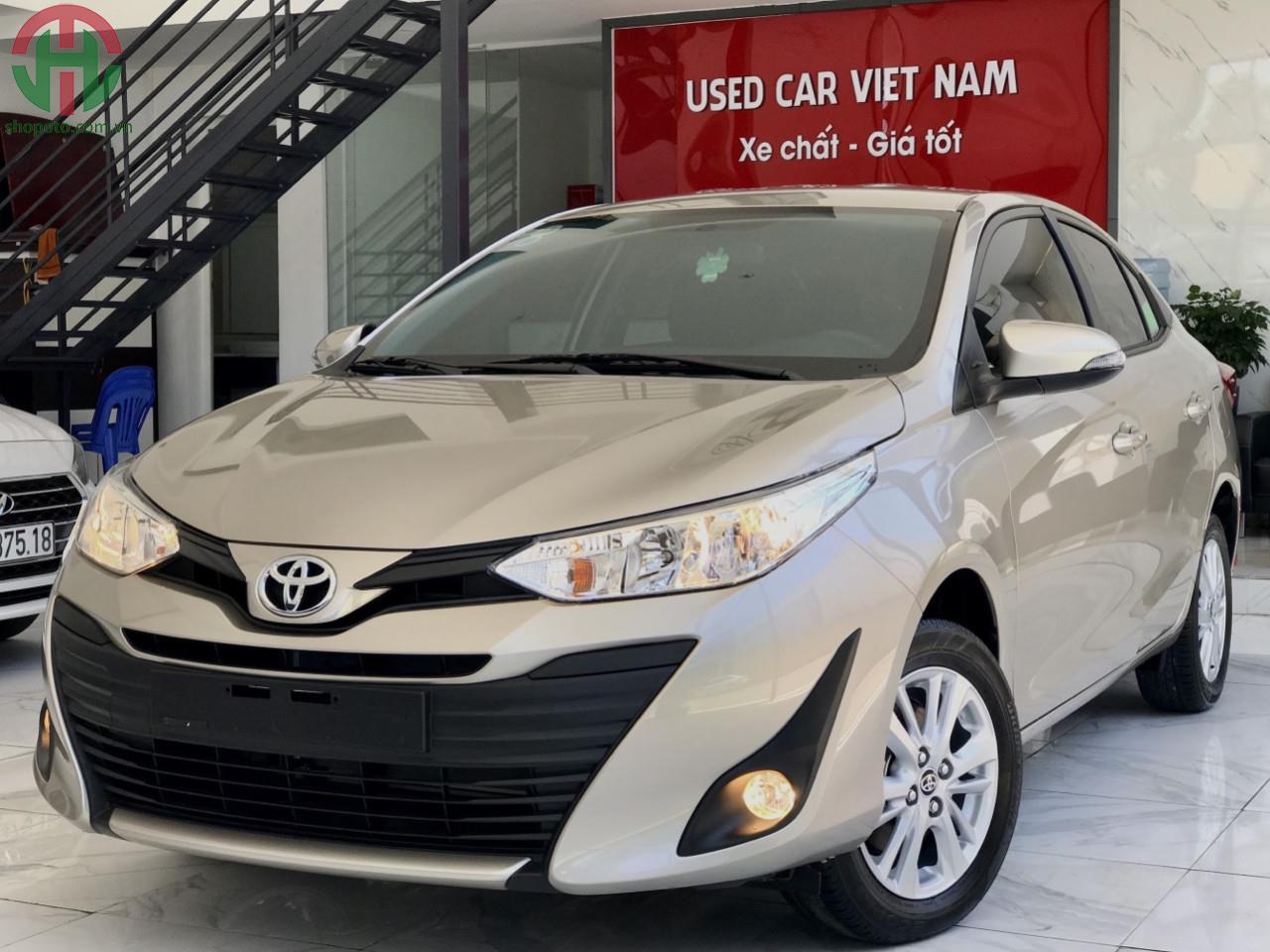 Toyota Vios 1.5 MT 2020 Màu Vàng Cát