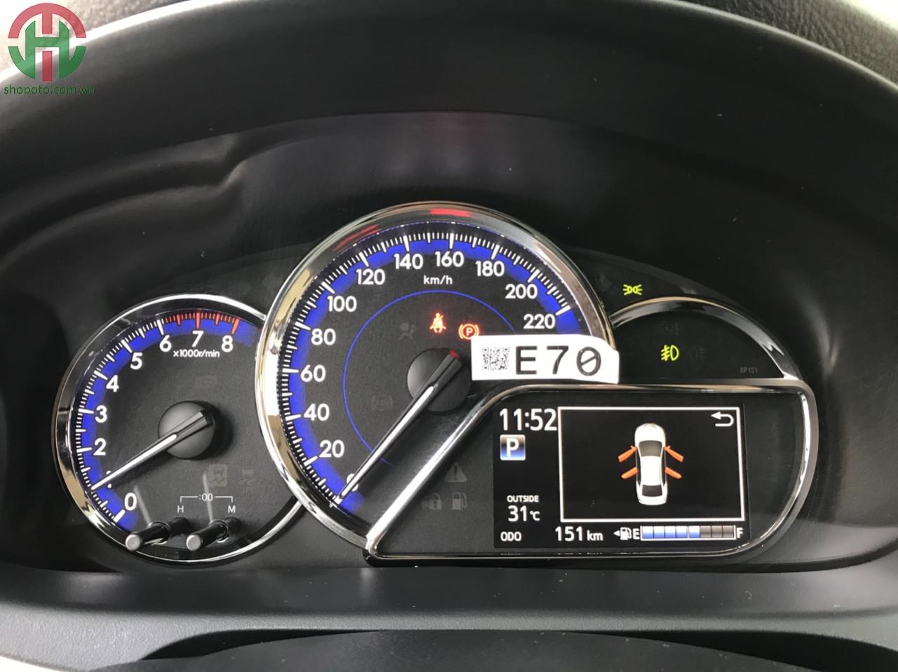 Toyota Vios 1.5 G 2020 màu Đen