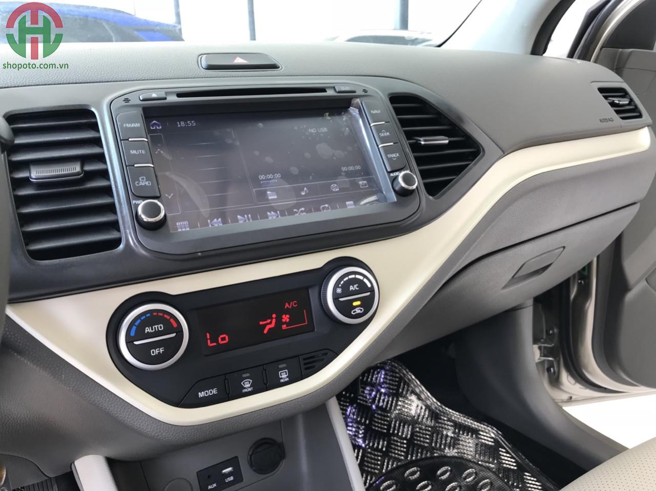 Kia Morning S 1.25 AT 2019 Màu Cát Vàng