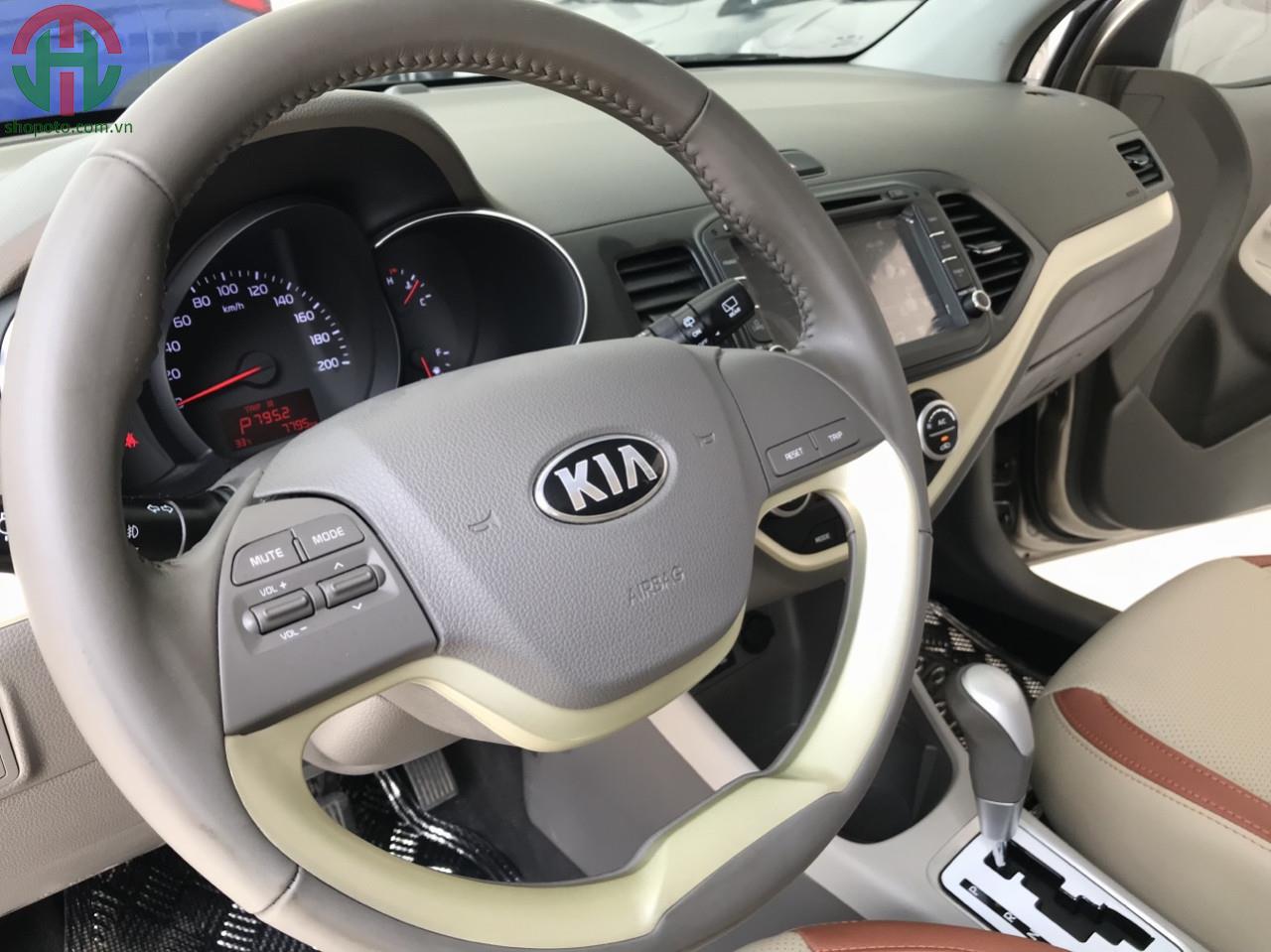 Kia Morning S 1.25 AT 2019 Màu Cát Vàng