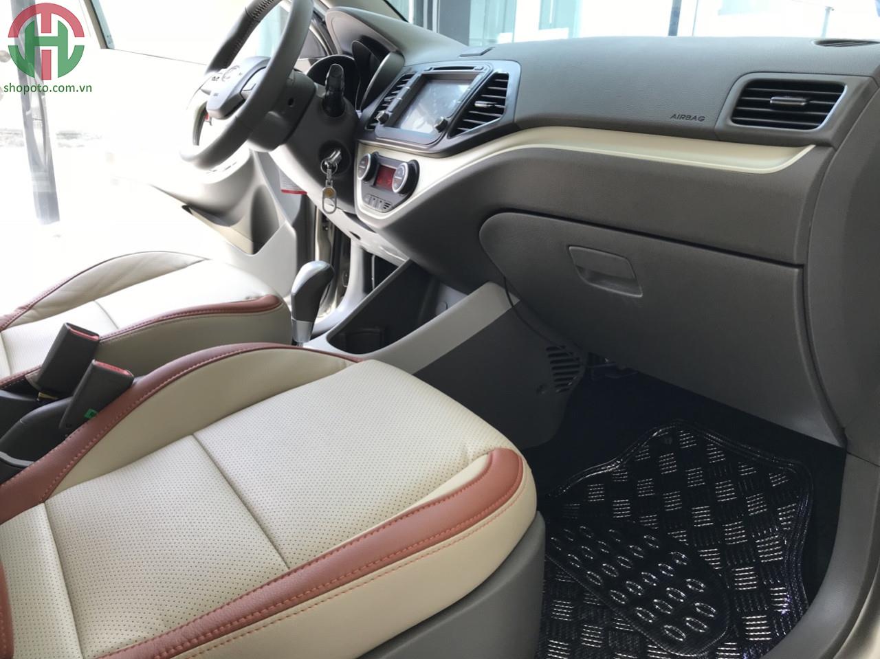 Kia Morning S 1.25 AT 2019 Màu Cát Vàng