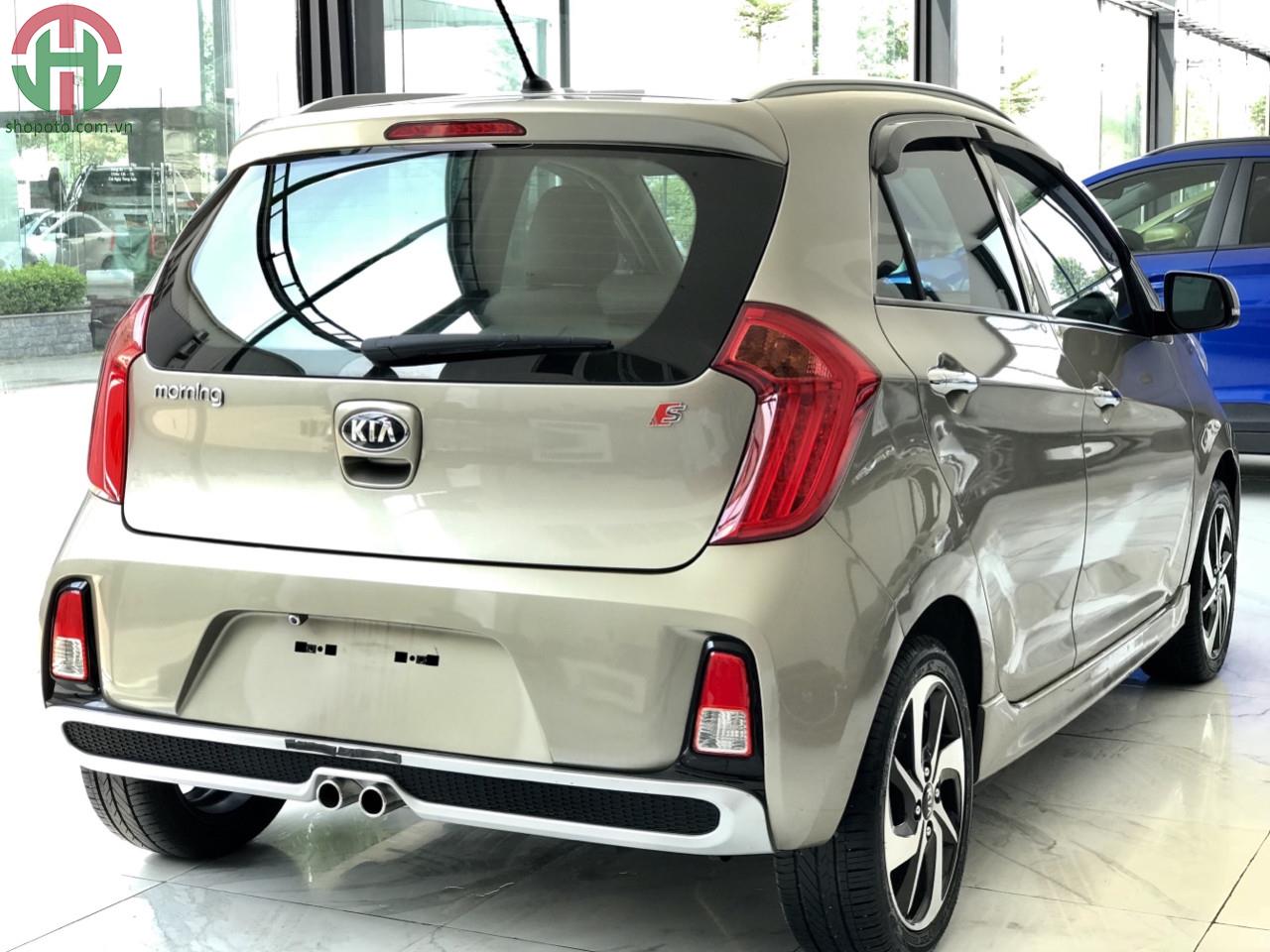 Kia Morning S 1.25 AT 2019 Màu Cát Vàng