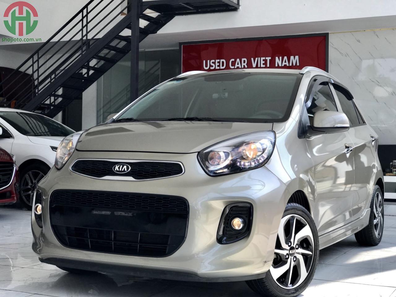 Kia Morning S 1.25 AT 2019 Màu Cát Vàng