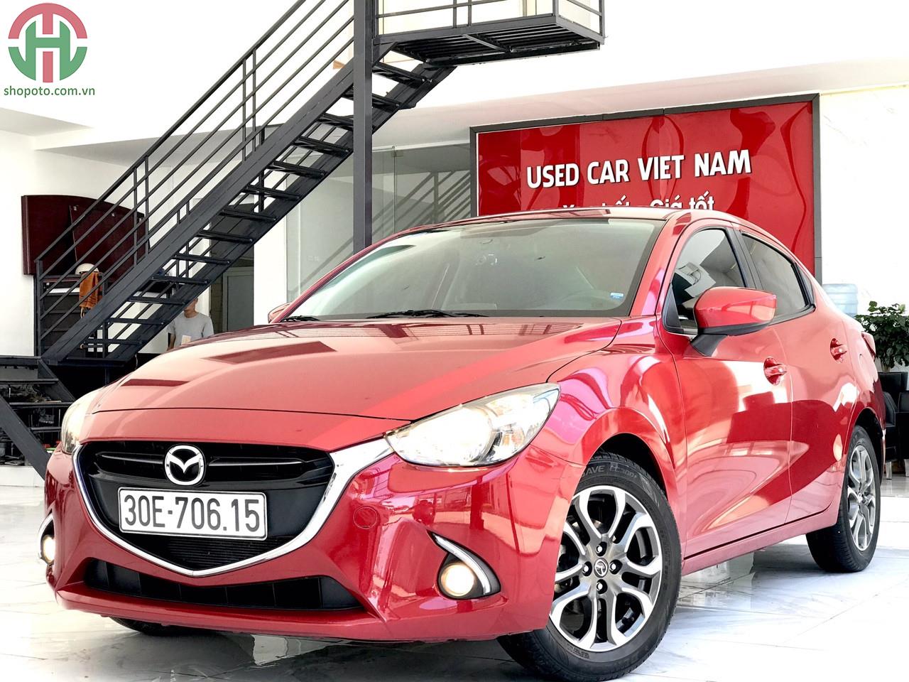 Mazda 2 1.5 AT 2016 Sedan màu Đỏ