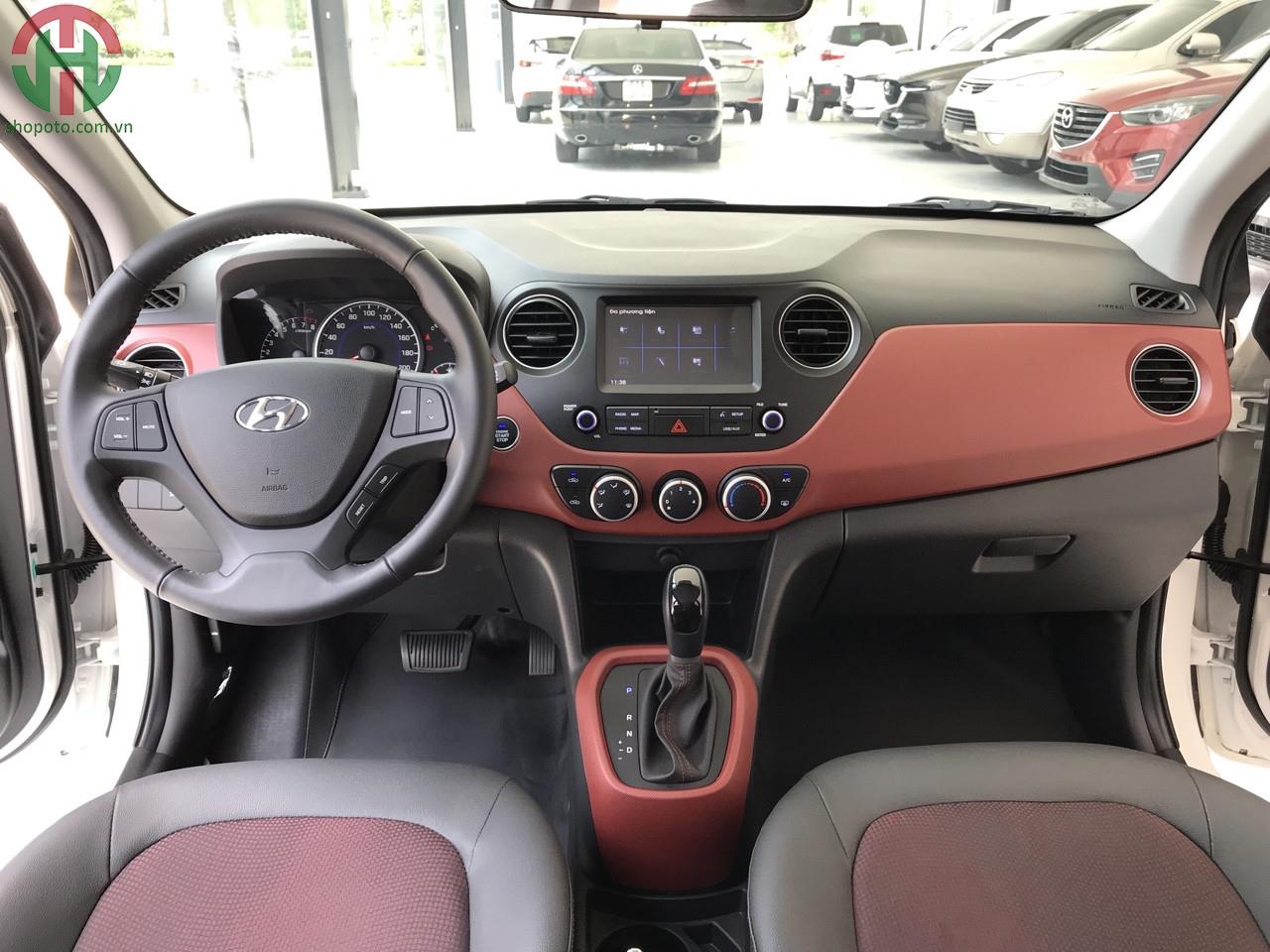 Hyundai I10 1.2 AT 2019 Hatchback màu Trắng