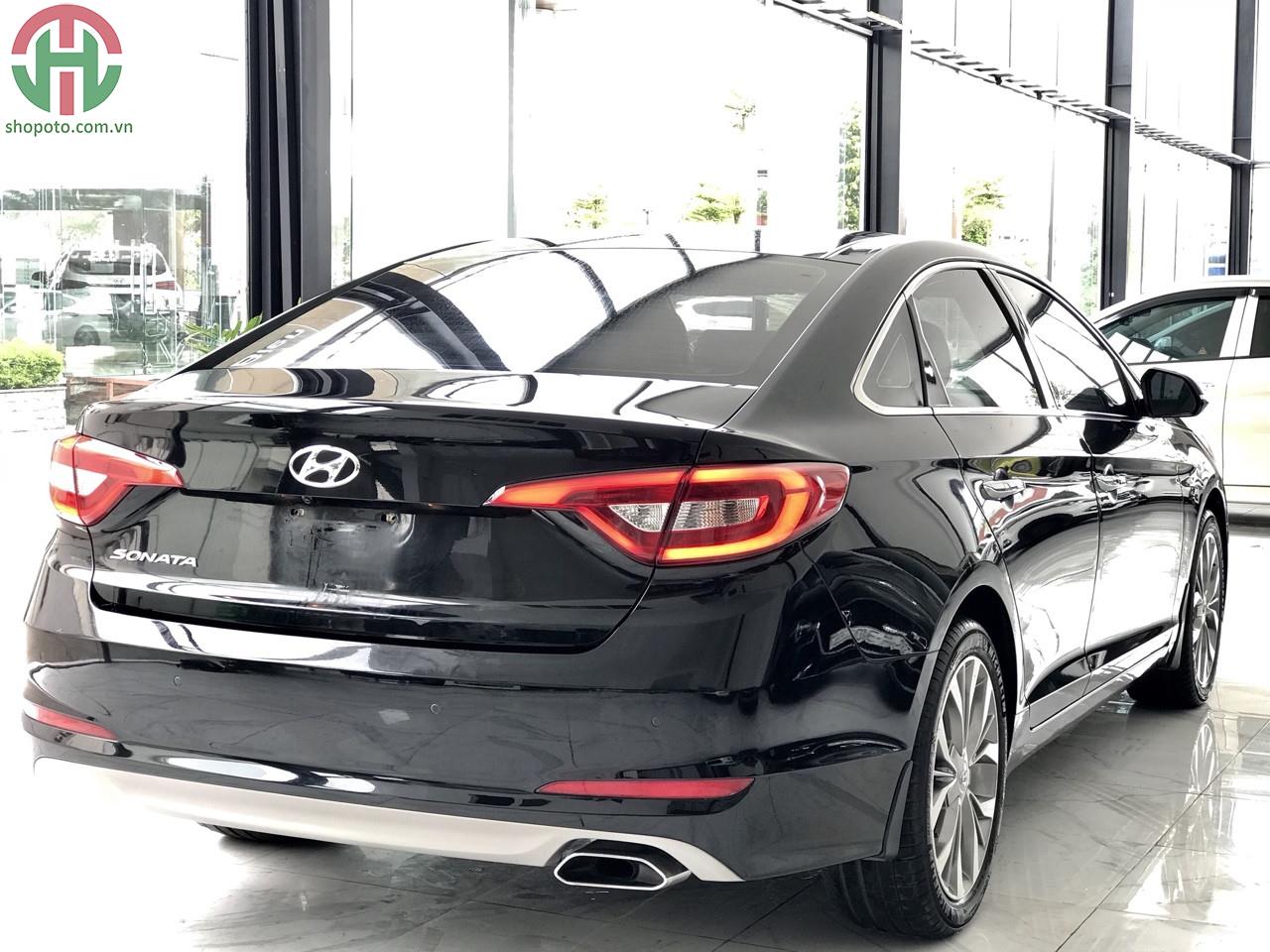 Hyundai Sonata 2.0 AT 2016 Full Options màu Đen