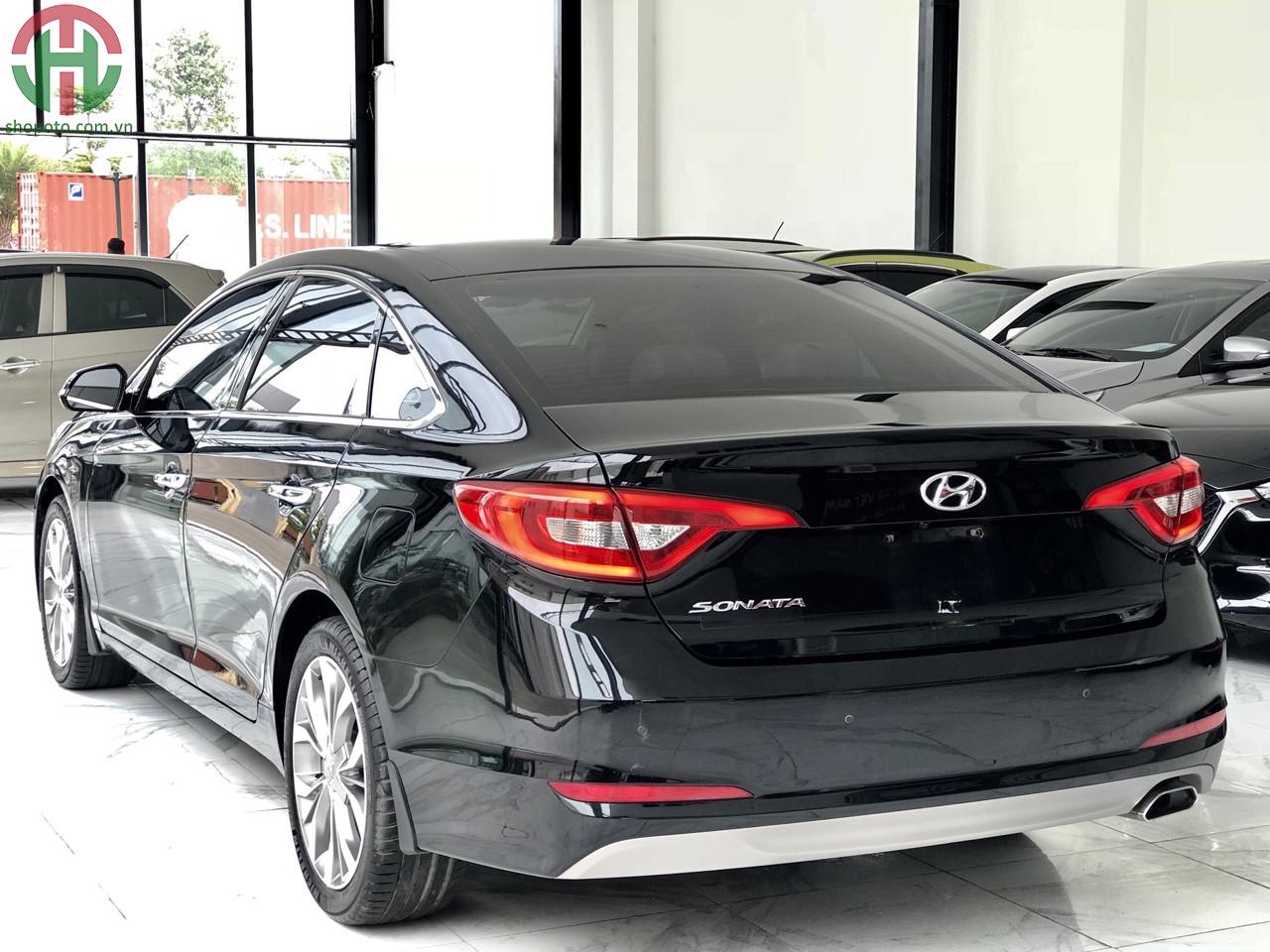 Hyundai Sonata 2.0 AT 2016 Full Options màu Đen
