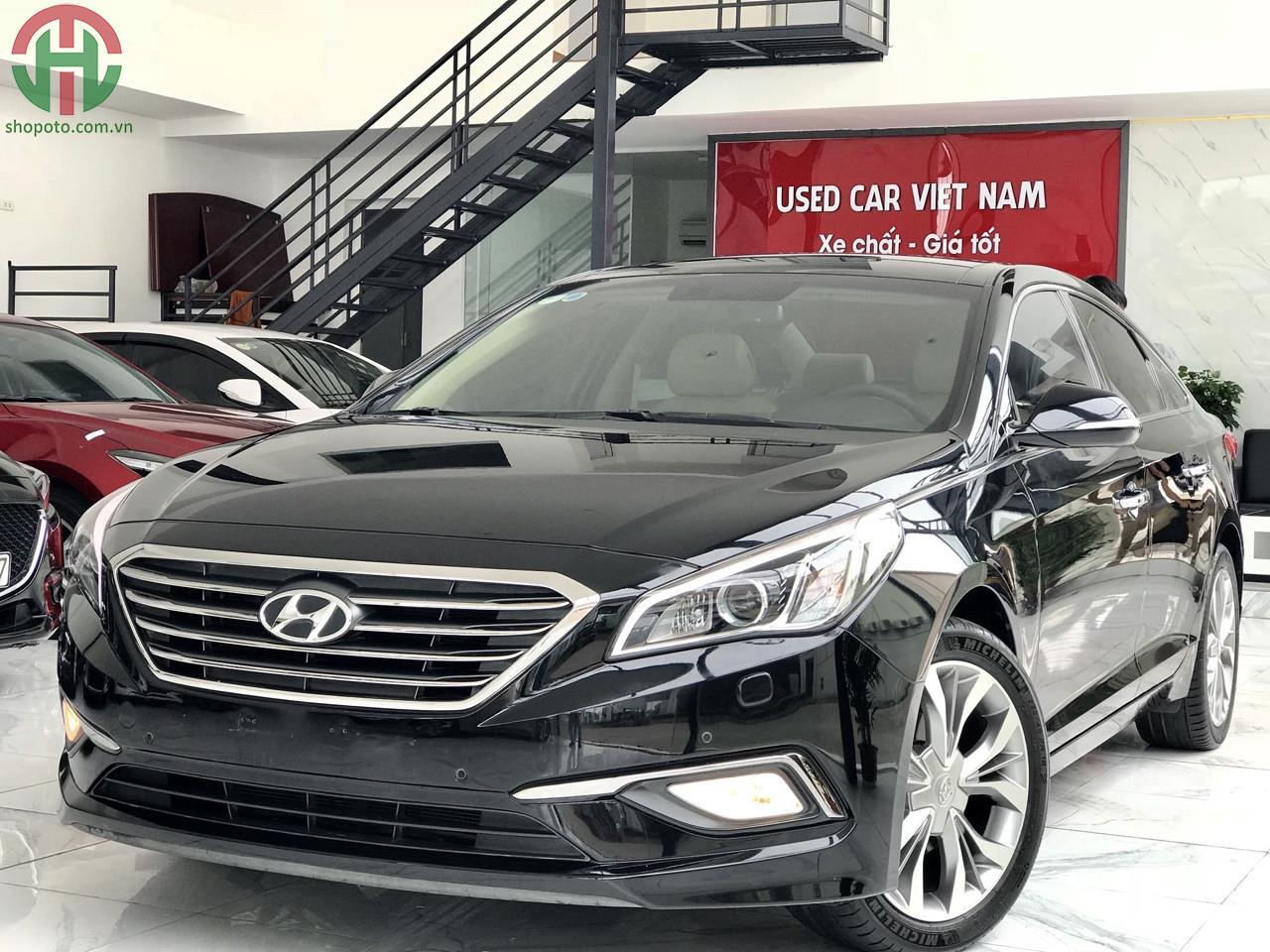 Hyundai Sonata 2.0 AT 2016 Full Options màu Đen