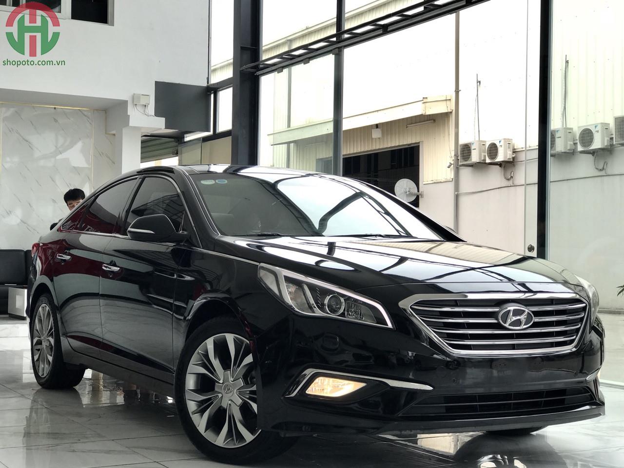 Hyundai Sonata 2.0 AT 2016 Full Options màu Đen