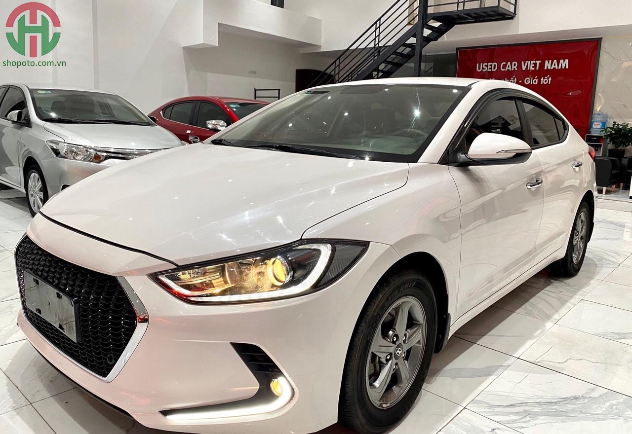 Hyundai Elantra 1.6 MT 2016 màu Trắng