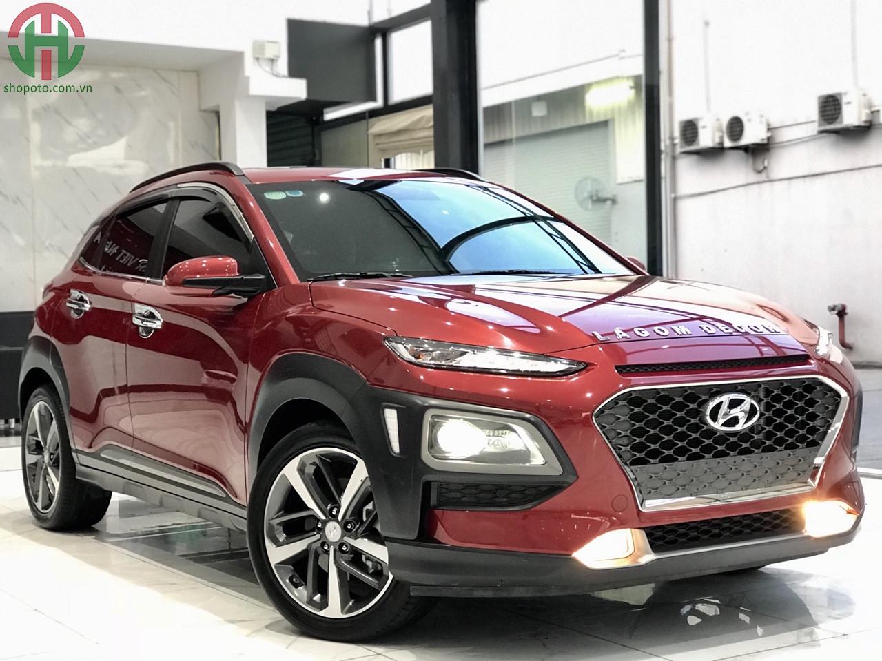 Hyundai KONA 1.6 Turbo 2018 màu Đỏ
