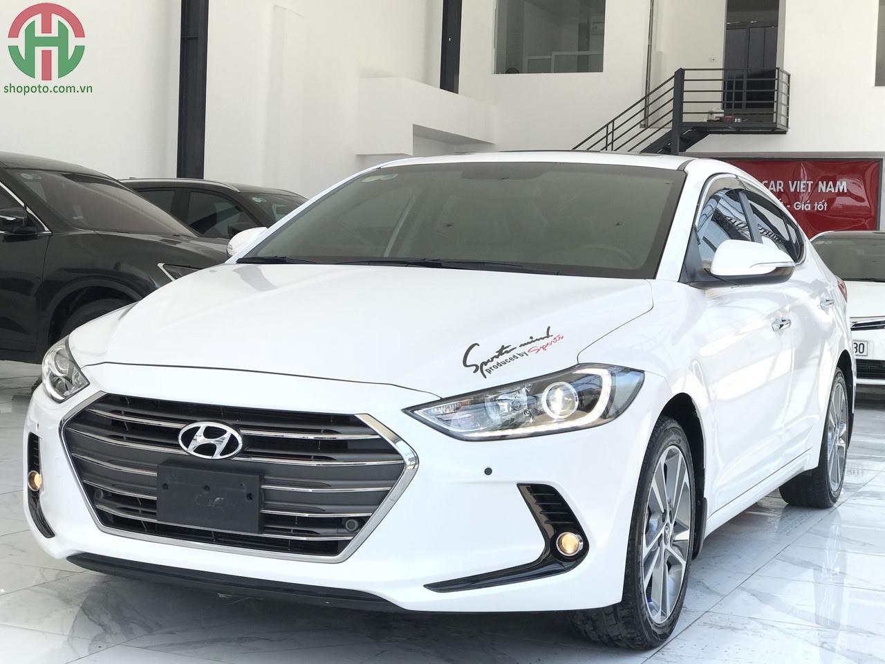 Hyundai Elantra 2.0 AT GLS 2016 màu Trắng