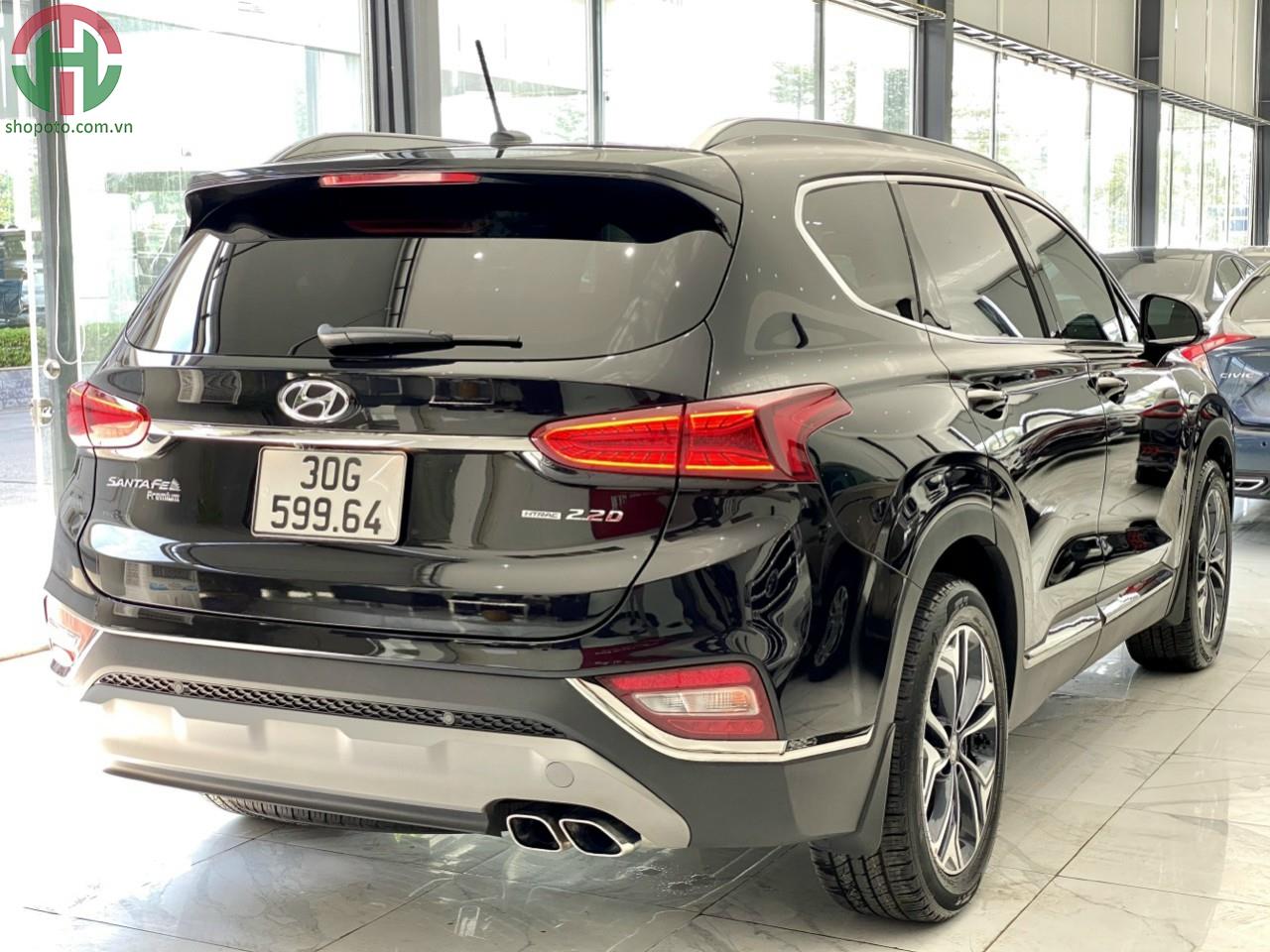 Hyundai Santafe 2.2 L AT 2020 Premium Màu Đen