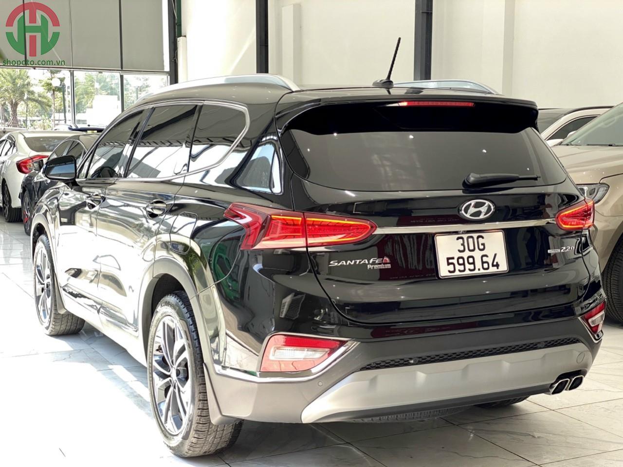 Hyundai Santafe 2.2 L AT 2020 Premium Màu Đen