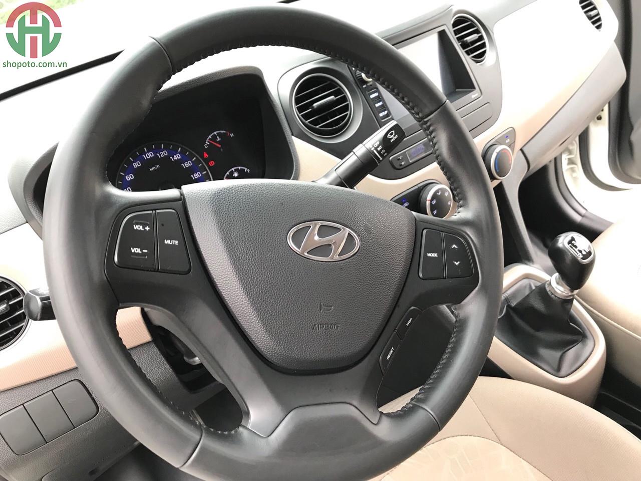 Hyundai I10 1.2 MT 2019 Sedan Full màu Trắng