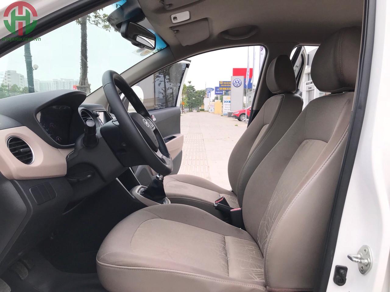 Hyundai I10 1.2 MT 2019 Sedan Full màu Trắng