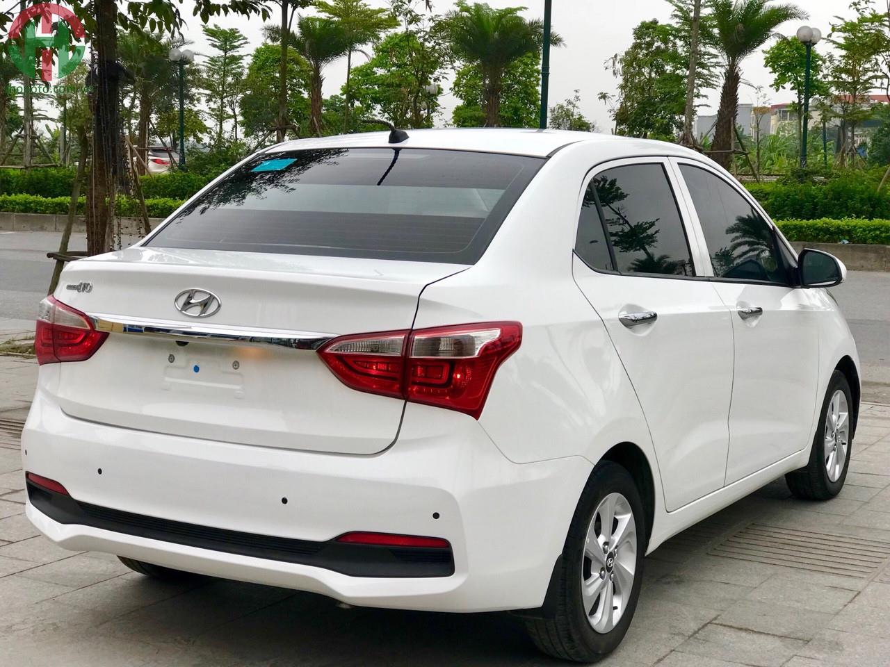 Hyundai I10 1.2 MT 2019 Sedan Full màu Trắng