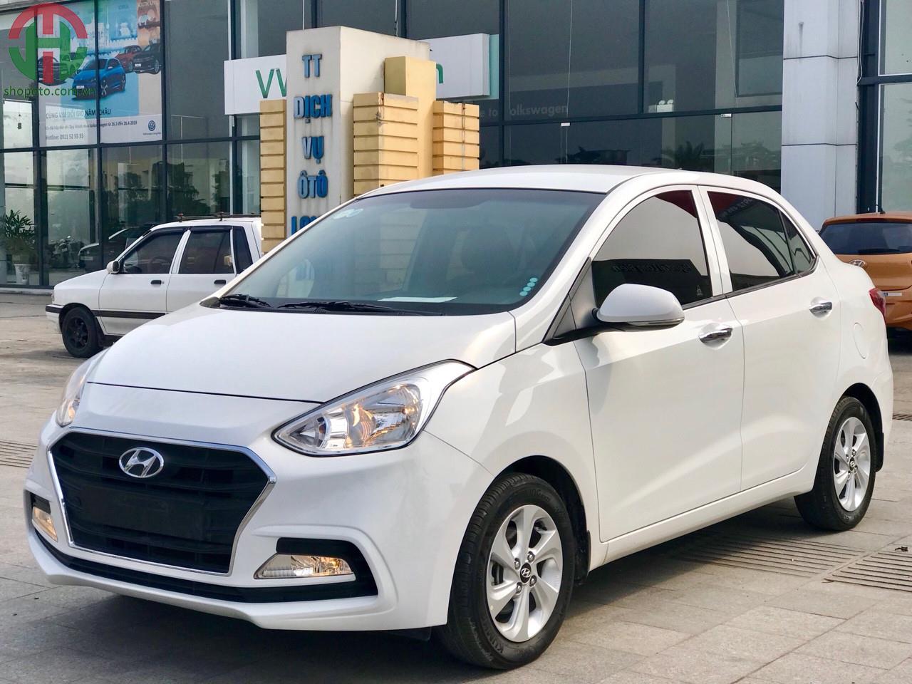 Hyundai I10 1.2 MT 2019 Sedan Full màu Trắng